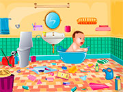 Прибирання в дитячій ванні